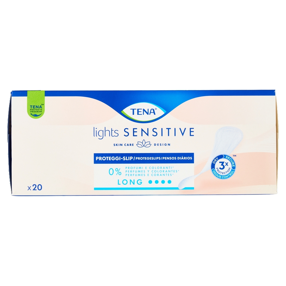 Tena lights Sensitive Proteggi-Slip Long 20 pz